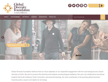 Tablet Screenshot of global-diversity.org